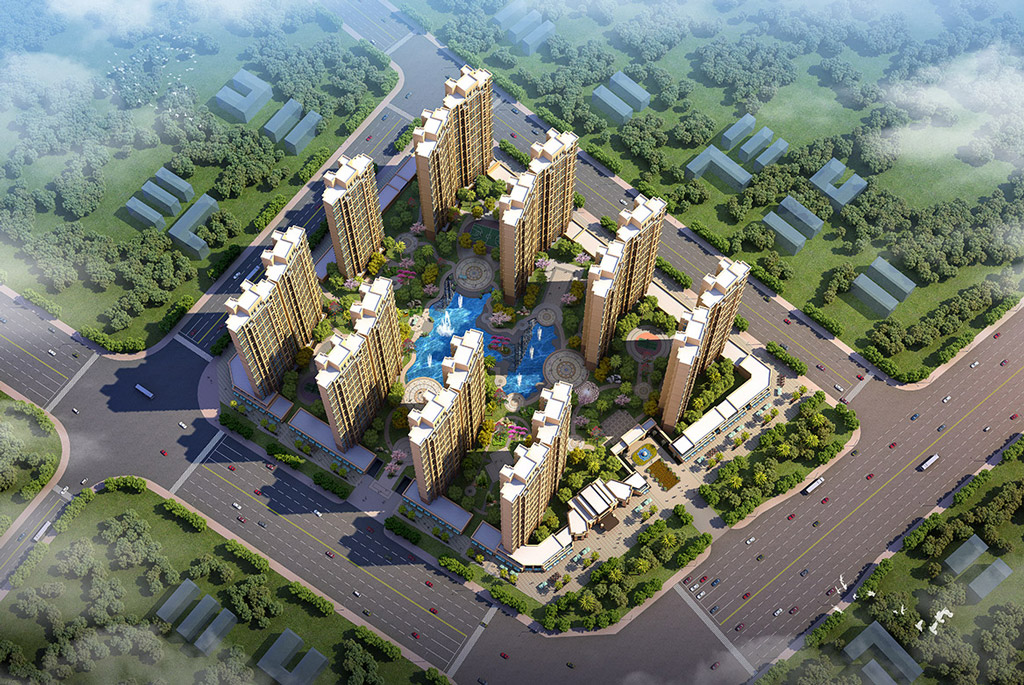 園林規(guī)劃設計效果圖