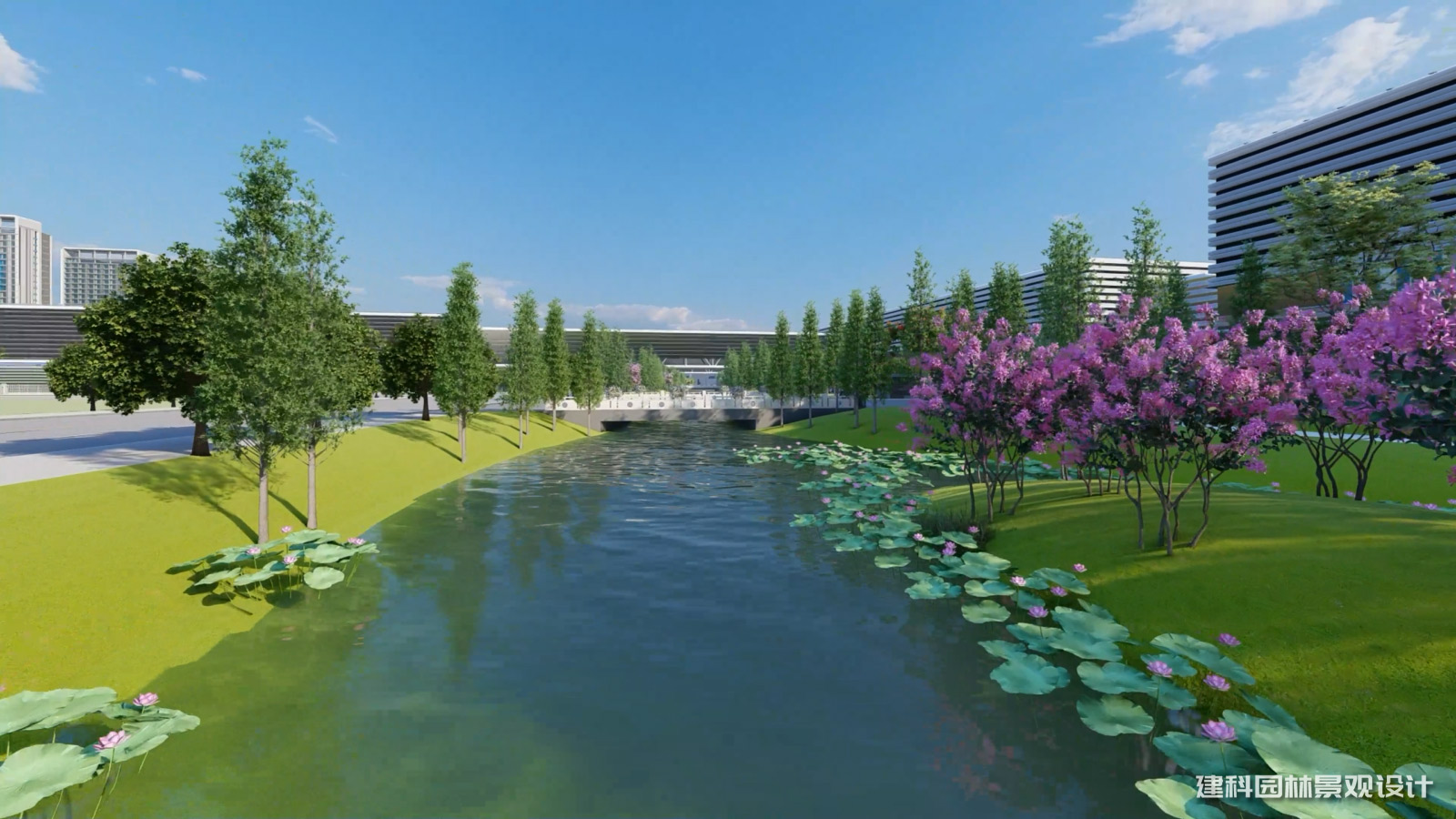 廠區(qū)景觀綠化設(shè)計(jì)是營造綠色健康未來工廠的重要舉措