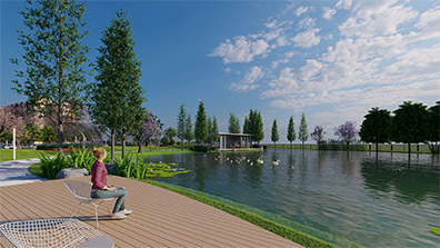 工業(yè)園景觀設計亮點